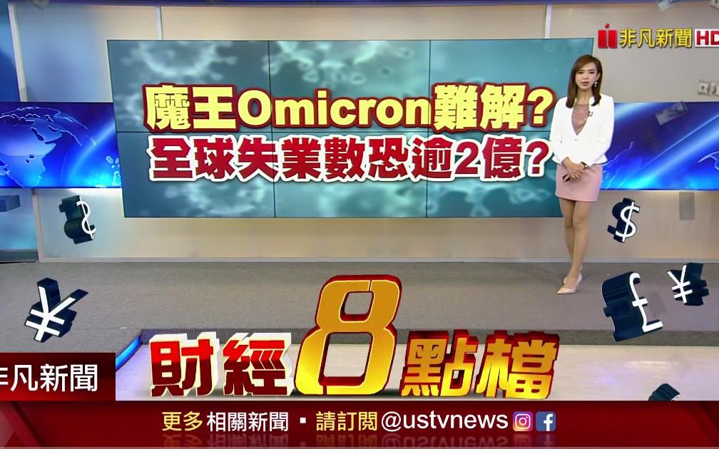 [图]"疫"籌莫展？失業人口恐破2億？ 有解方？輝瑞CEO:今春恢復正常生活｜主播許娸雯｜【財經8點檔】20220117｜非凡新聞