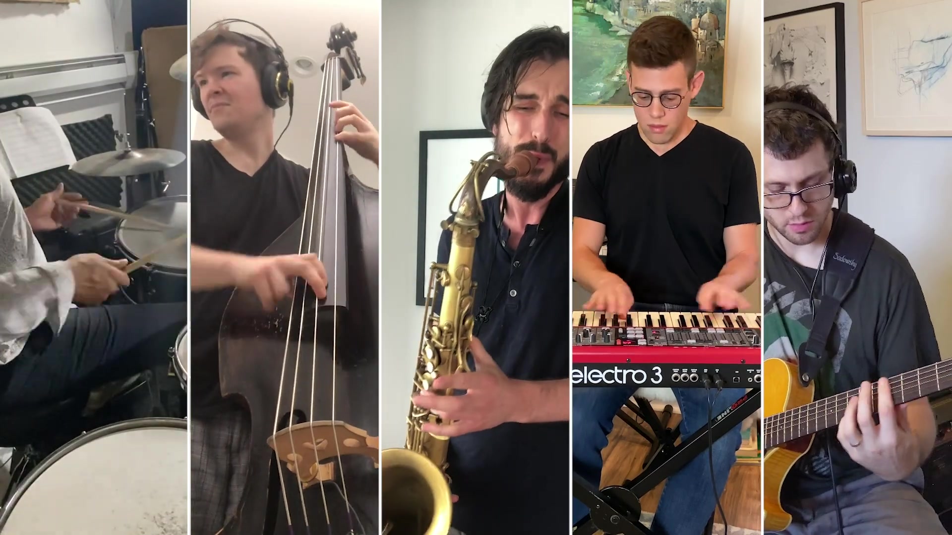 【萨克斯】《秋叶》 chad lb和虚拟大乐队云合奏 autumn leaves