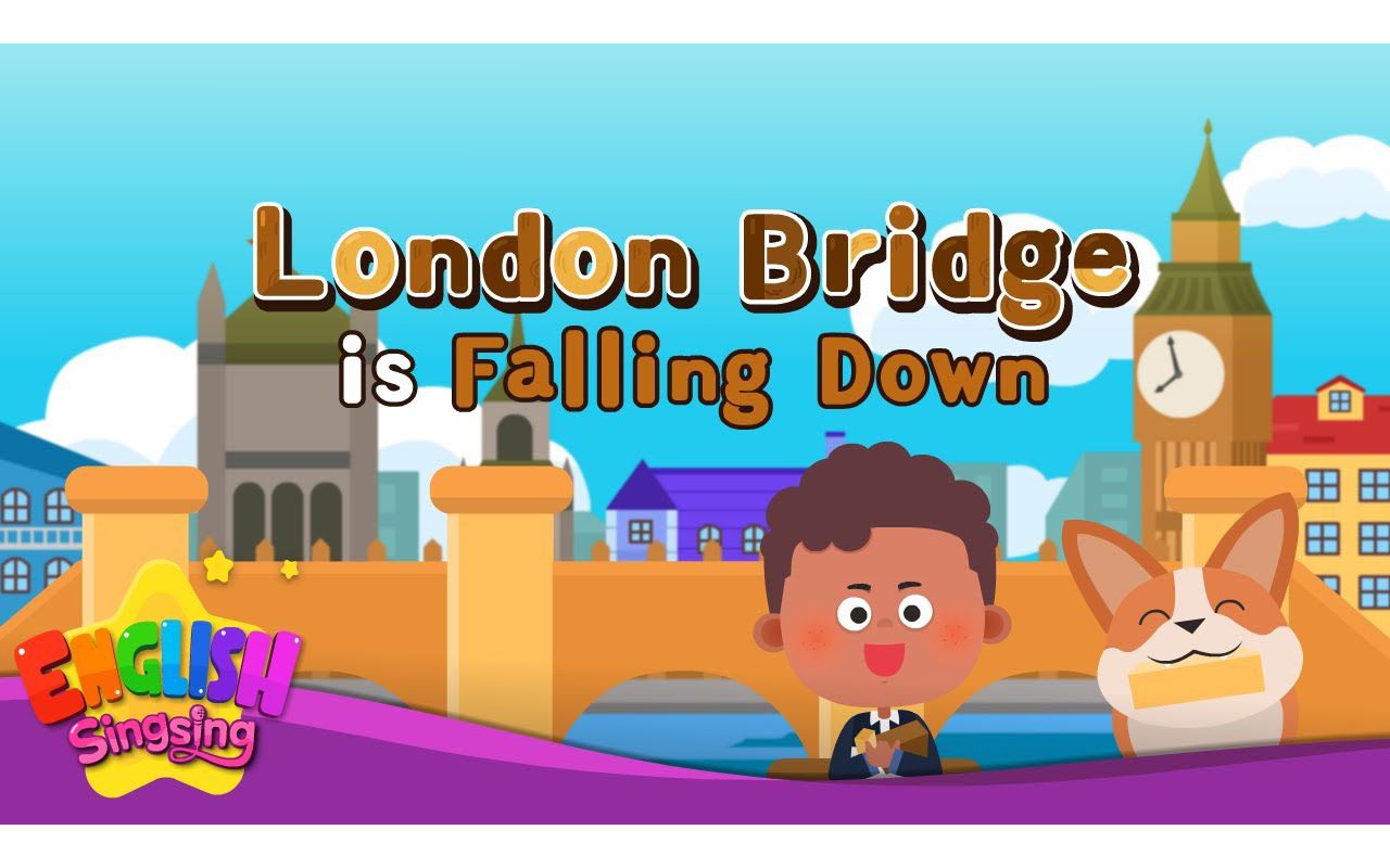 [图]London Bridge is Falling Down - Fun Nursery Rhymes for Kids