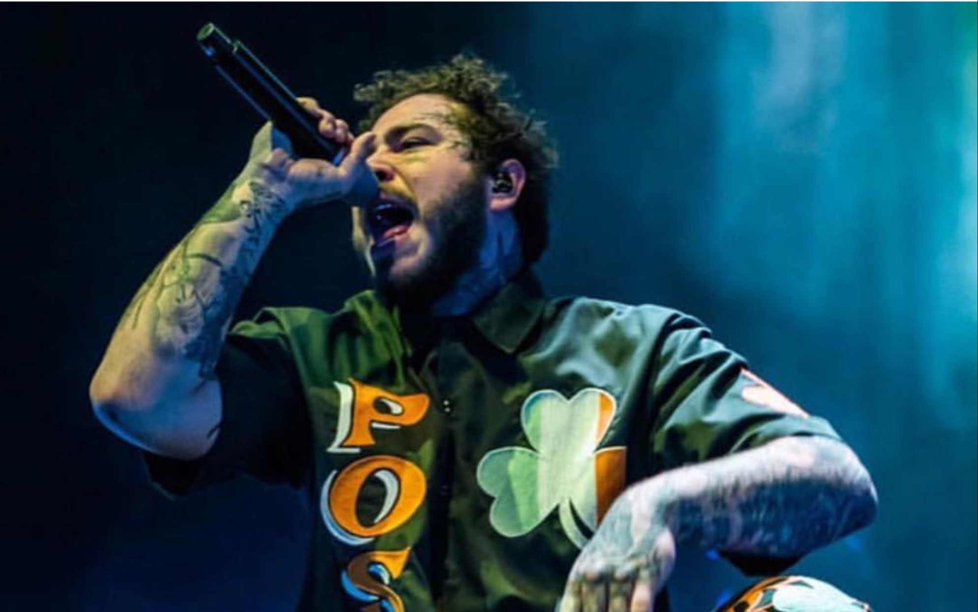 马龙演唱会postmalone2019欧洲巡演饭拍合集第一站214爱尔兰都柏林