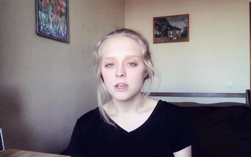 polarrana小姐姐翻唱let me down slowly