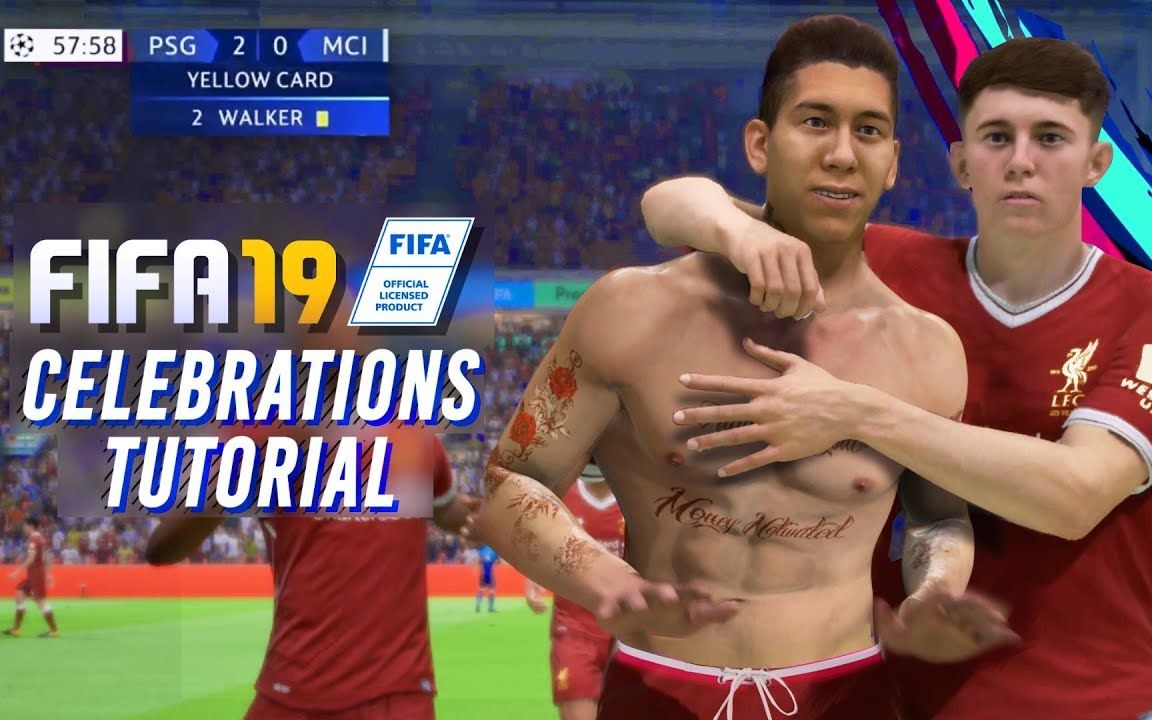 [图]FIFA19所有庆祝动作教程