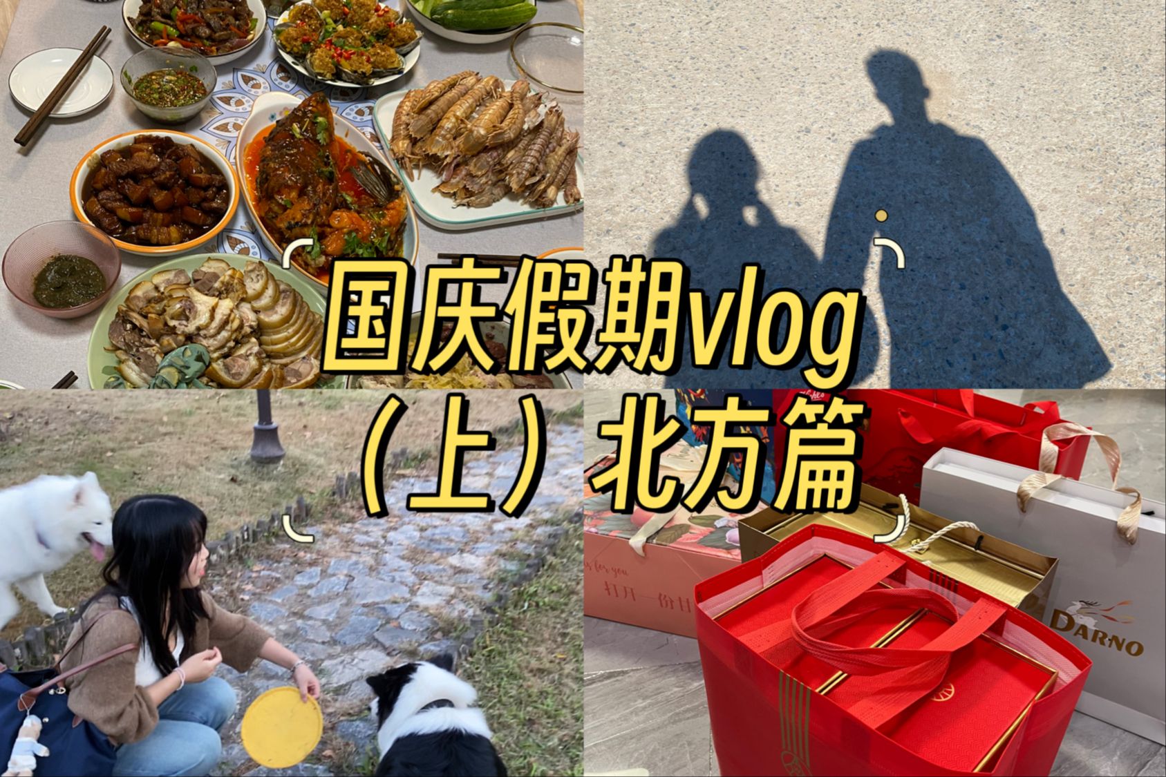 VLOG89 国庆假期vlog|见家长|东北美食|烧烤砂锅麻辣烫|假期穿搭|玥玥 vlog哔哩哔哩bilibili