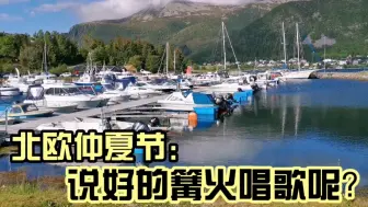 Download Video: 北欧的仲夏节，说好的围着篝火载歌载舞呢？中国萌娃吃东西挑大的