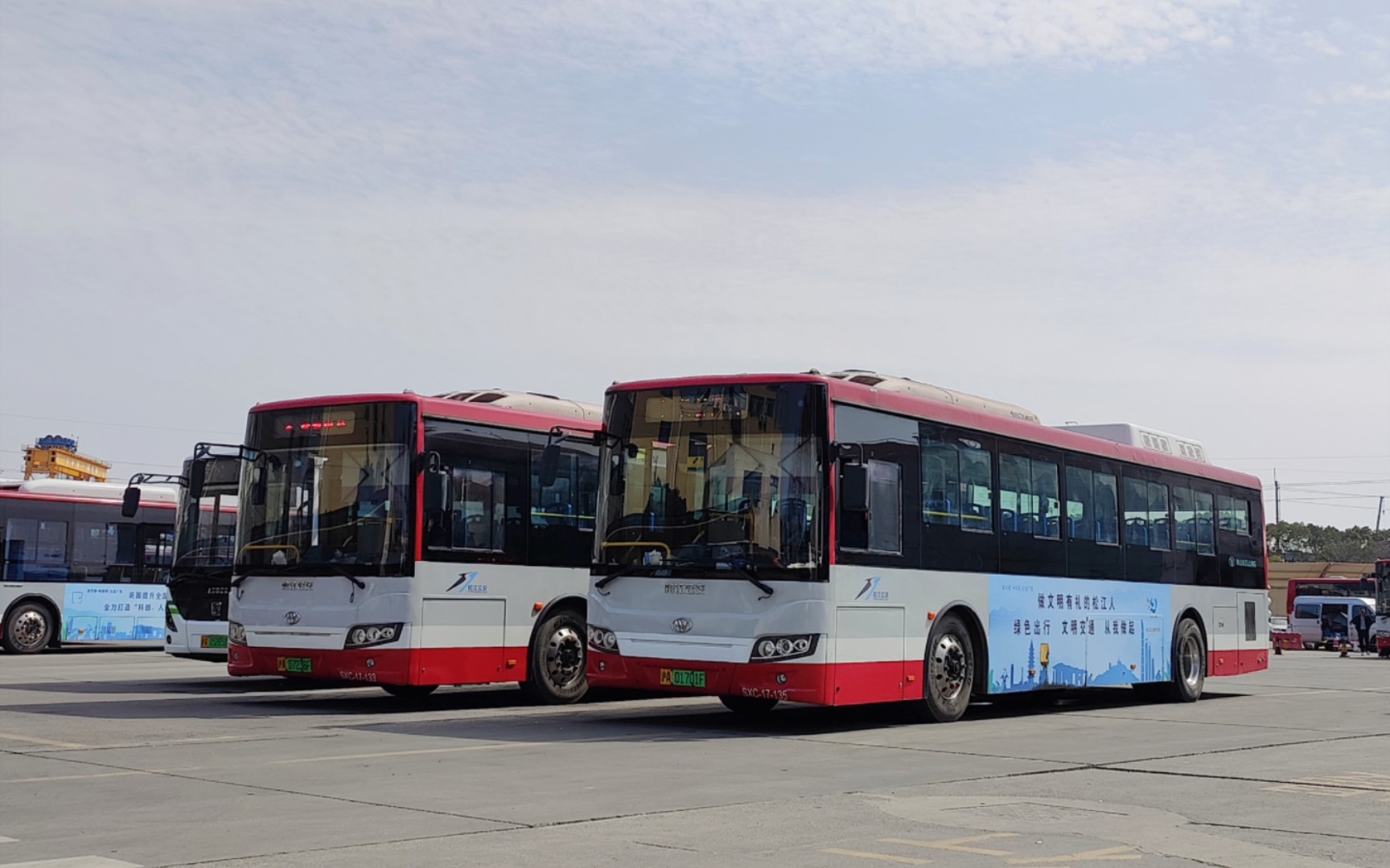 松江公交 松新枫线 sxc6120ghev3 运行实录