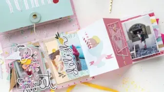 手工diy 很有创意的迷你相册制作教程 哔哩哔哩 Bilibili