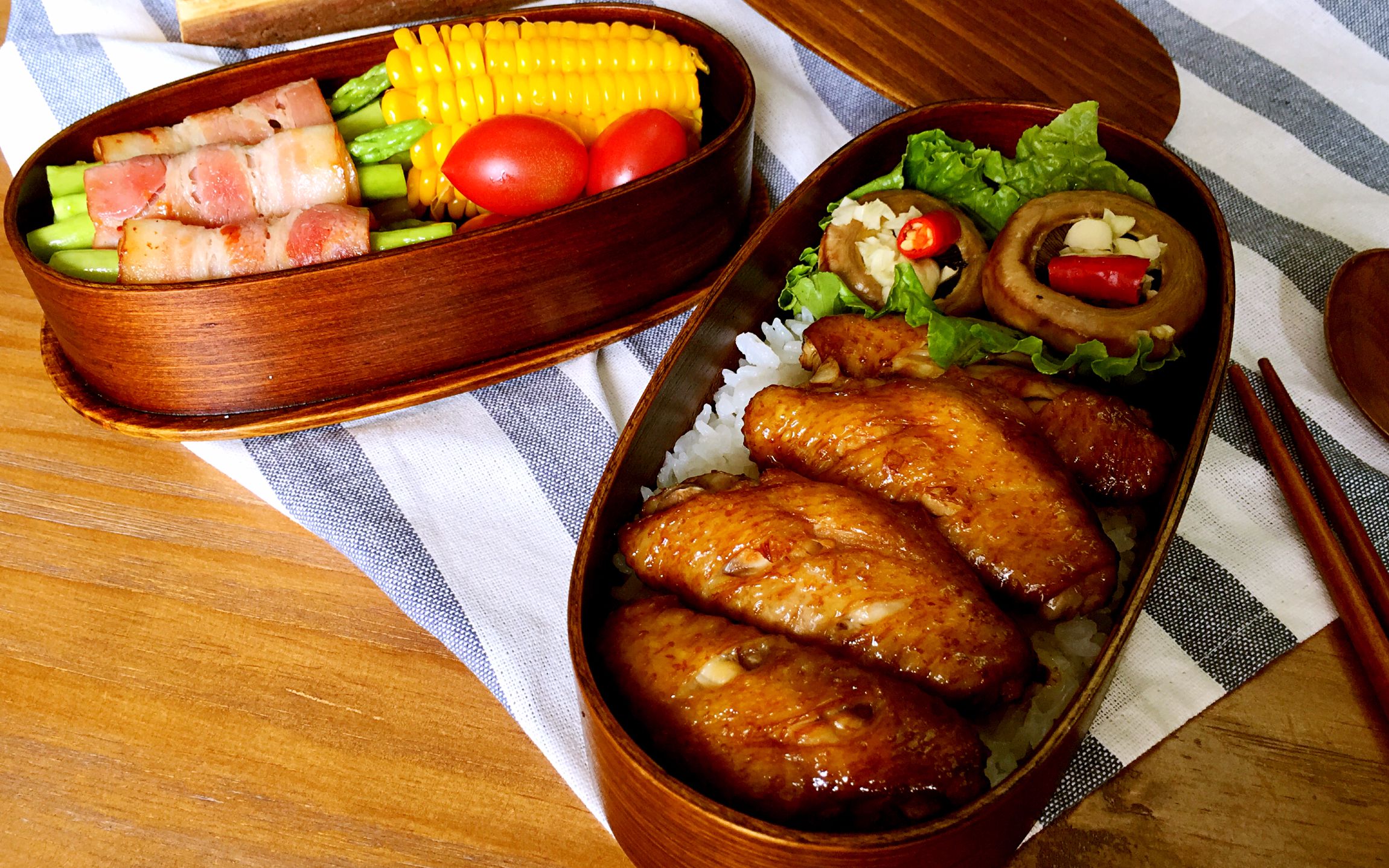 【小白食间】什锦鸡翅便当_哔哩哔哩 (゜-゜)つロ 干杯~-bilibili