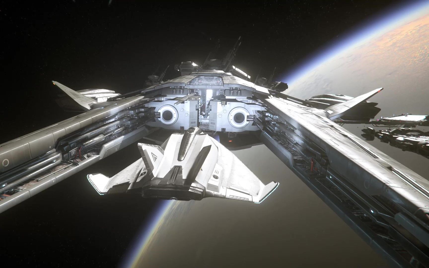 星际公民 终于见到的传说中的标枪和伊德利斯