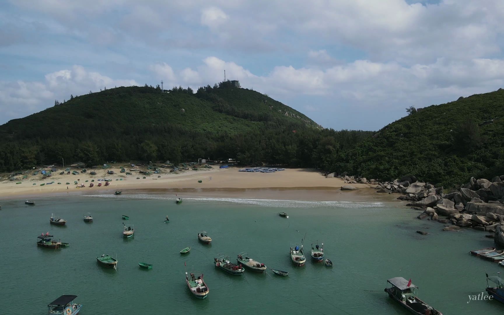 海南大花角景区图片