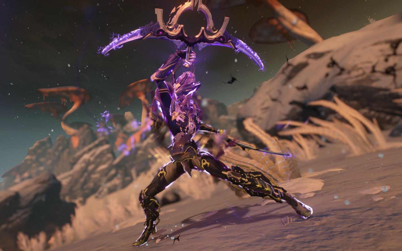 warframe终极螺钉拐刃有紫卡收不起皇家拐刃紫卡那可以试试别的拐刃