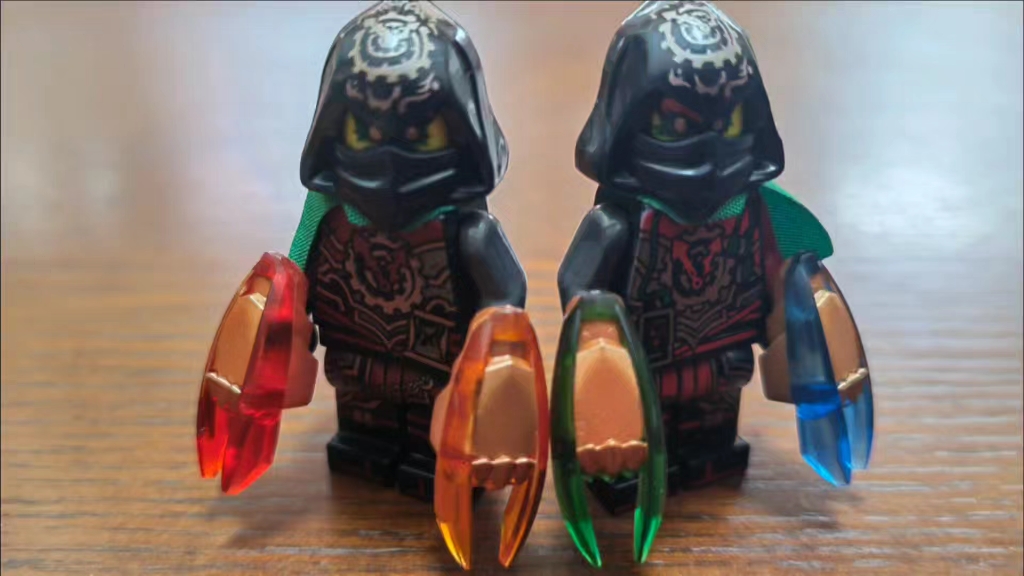 国产幻影忍者人仔时空双子开箱分享!真的太帅啦