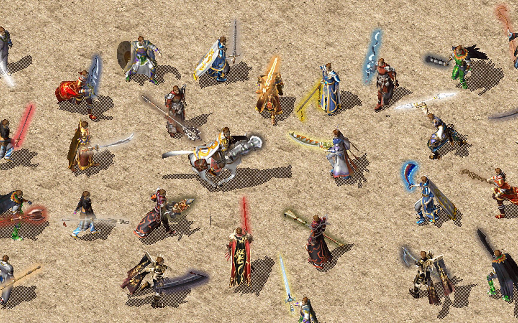 热血传奇复古176:传2结合传3的复古版本,道士职业介绍.会员都没有的