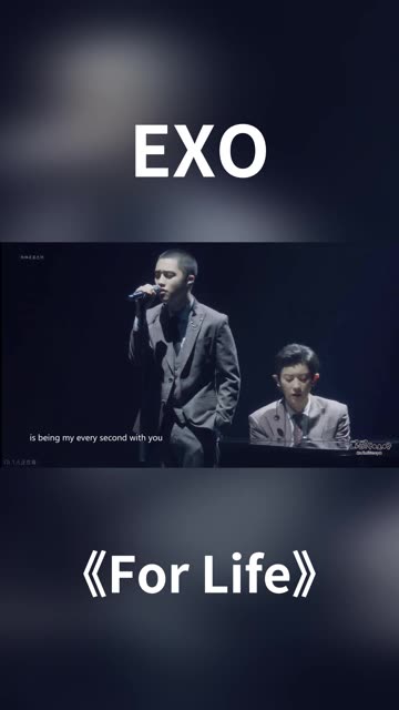 EXO灿烈 D.O.英文版《For Life》哔哩哔哩bilibili