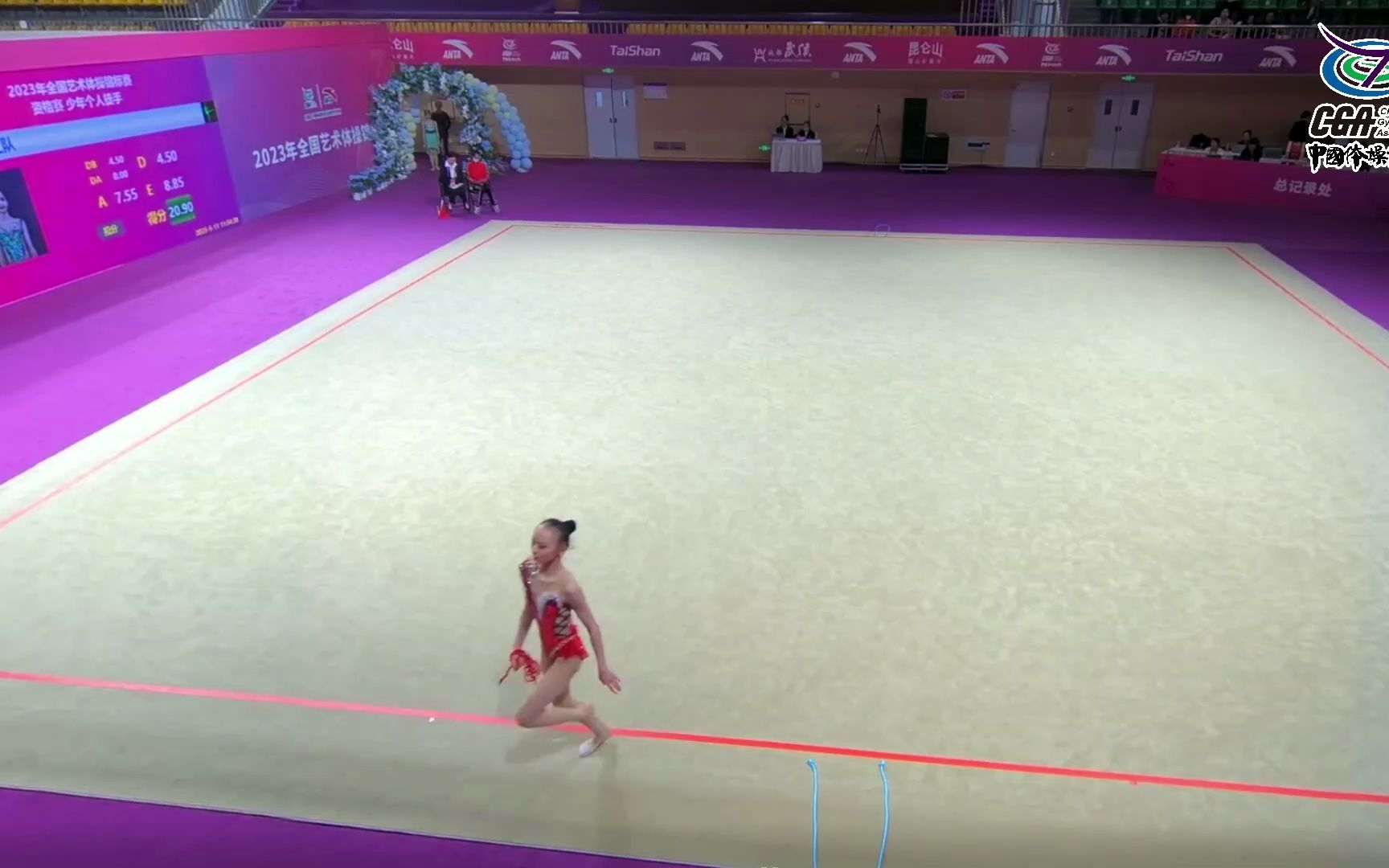 【艺术体操】徐静雯 资格赛 少年组个人徒手 | 2023年全国艺术体操