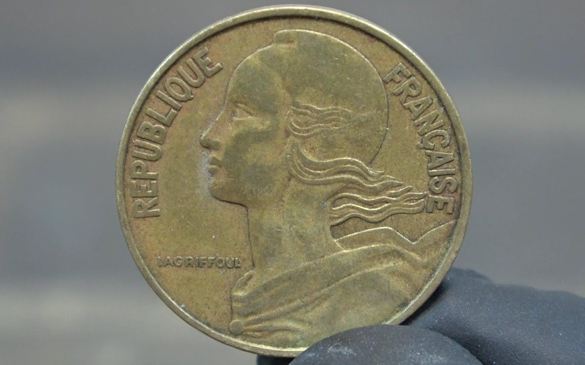 20太阳队试着刷republique francaise la piece de 20 centimes
