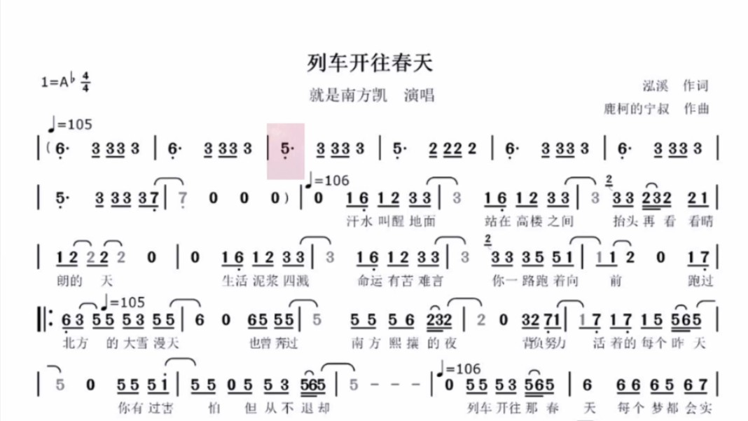 《列车开往春天》
