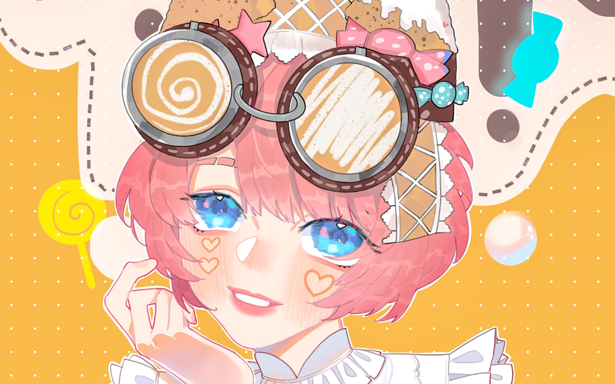 活动作品procreate机械师糖果少女