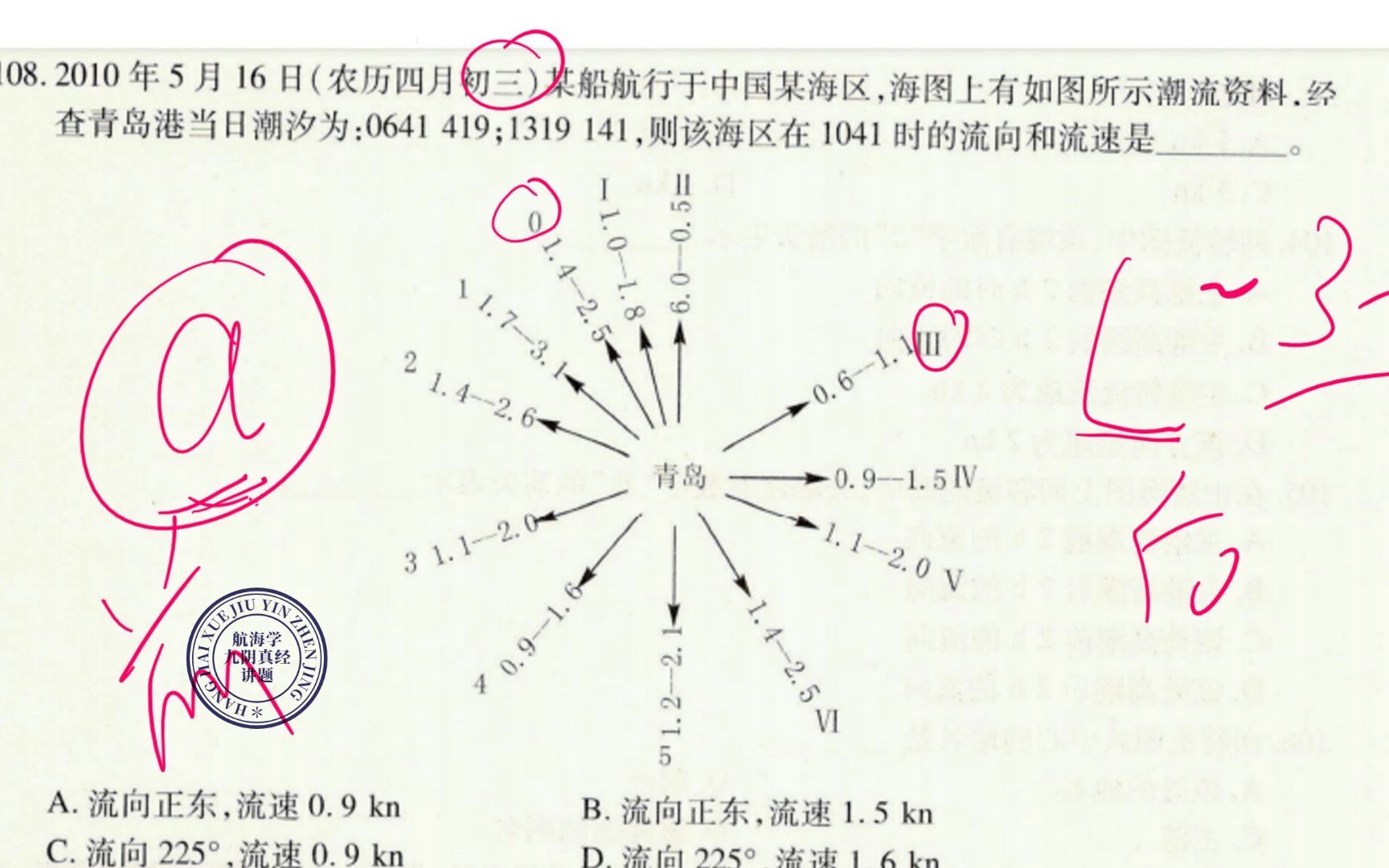 航海学潮流1新版题库哔哩哔哩bilibili