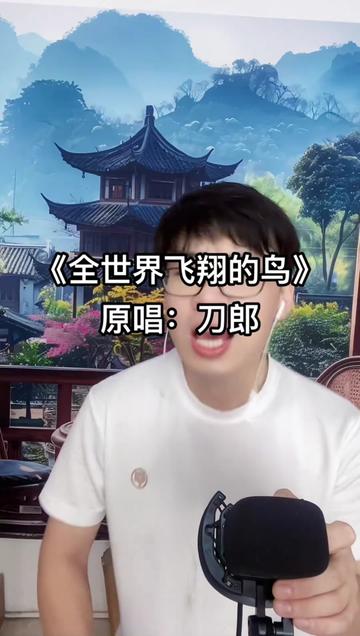 我要飞飞过人群,拼了命也不放弃,飞刀天明 唱歌