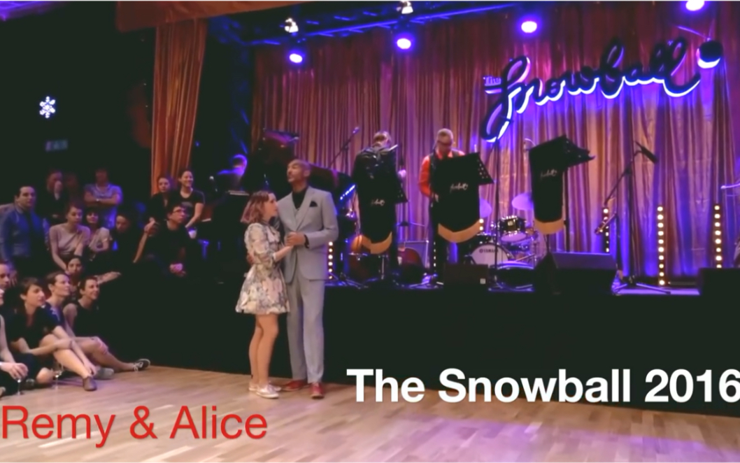 [图]The Snowball 2016-Remy&Alice［摇摆舞表演-双人］