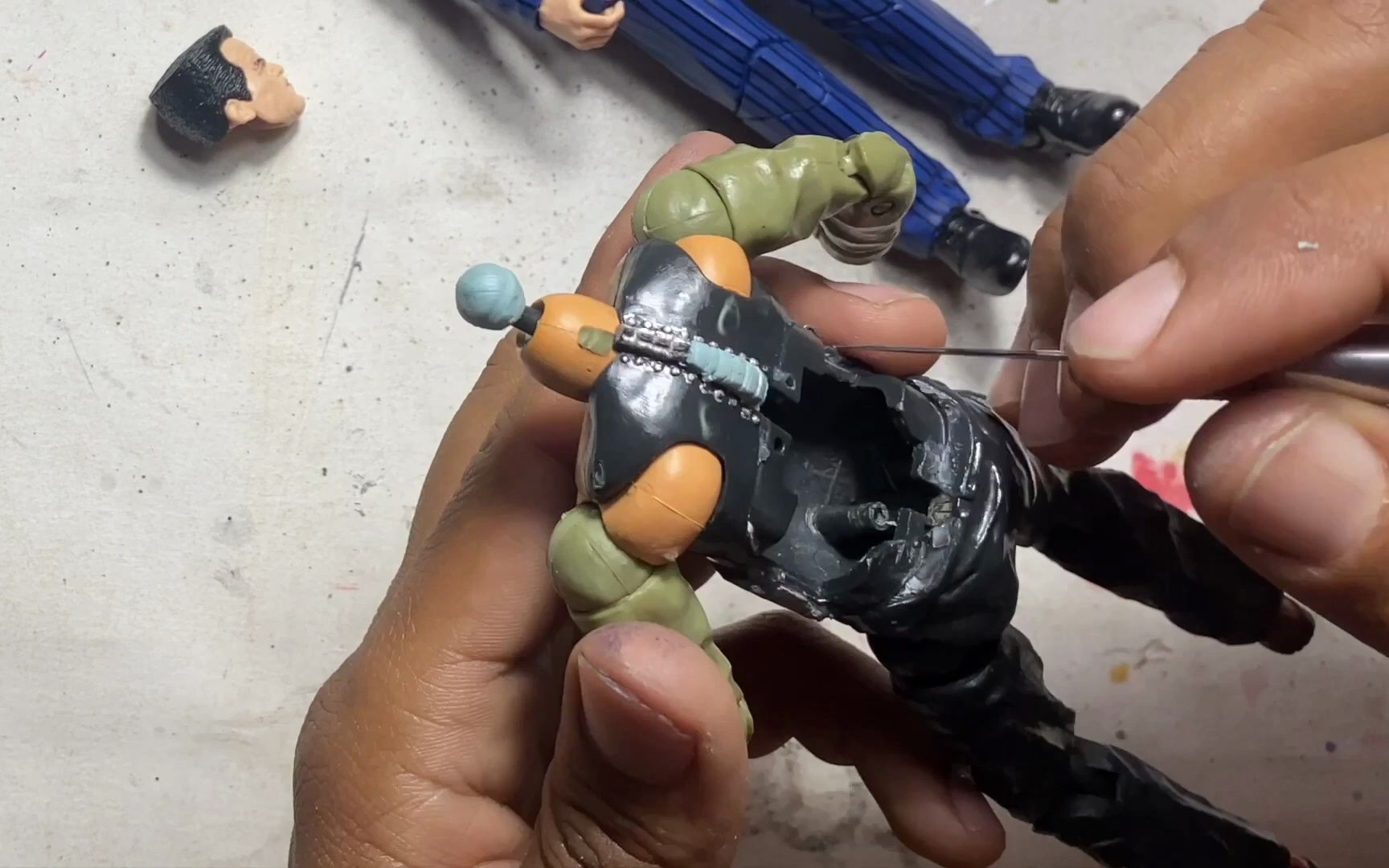 章鱼博士玩具改造