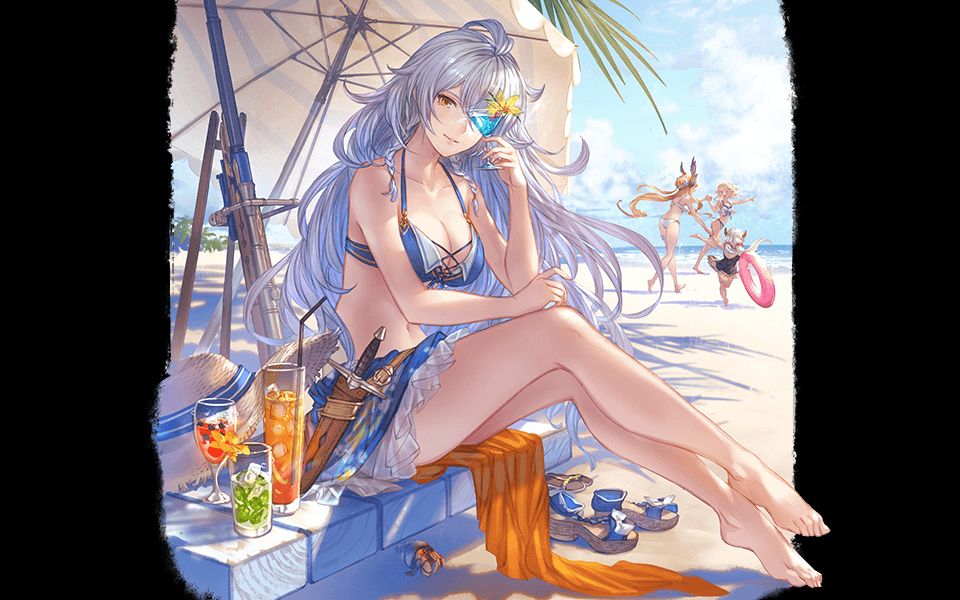 [碧蓝幻想] 期待已久的月中泳装池