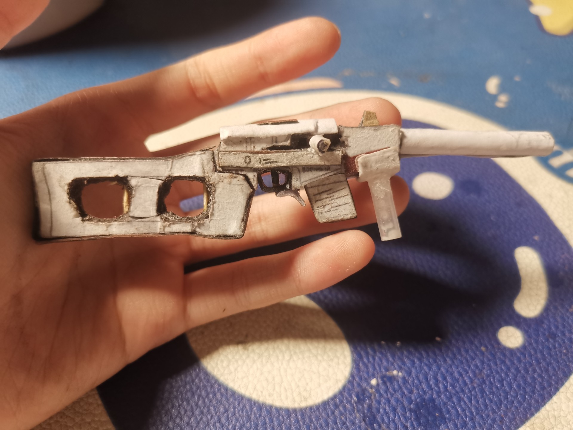 vss mini纸模枪