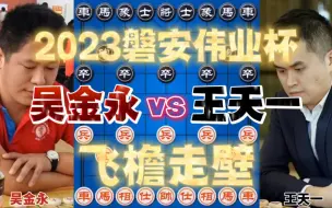 下载视频: 吴金永vs王天一 一顿运子稀里糊涂就没了 2023磐安伟业杯