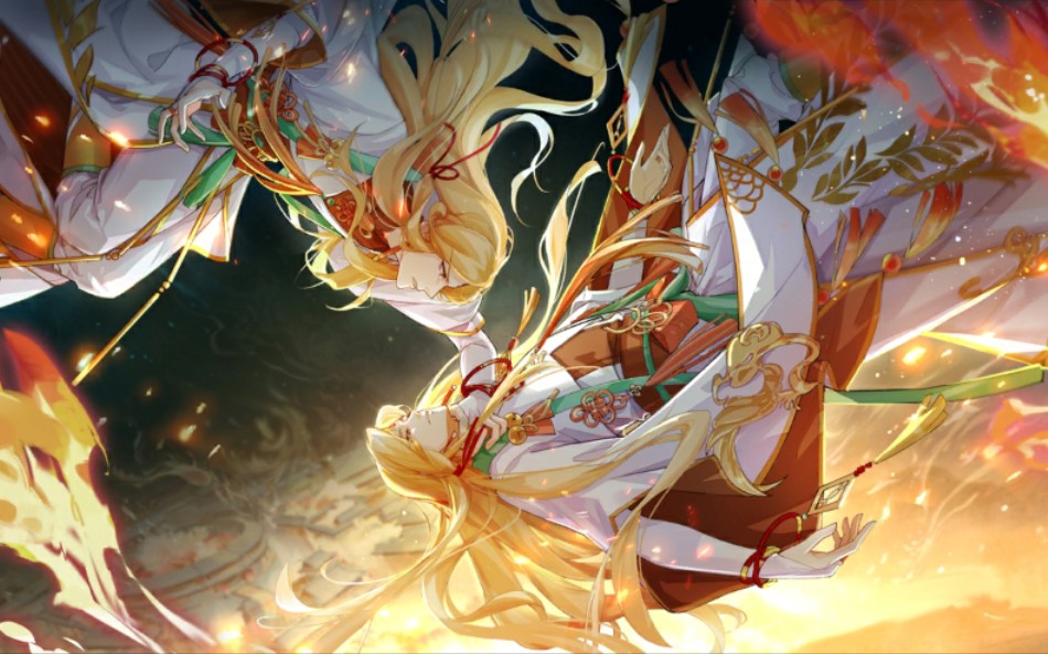 食物语日服之花月锦年 日版龙凤配抽卡全记录_手机游戏热门视频