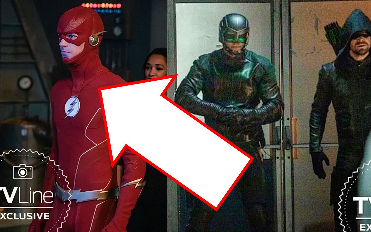 活动作品闪电侠第六季新战衣头冠超级帅绿灯侠暗示