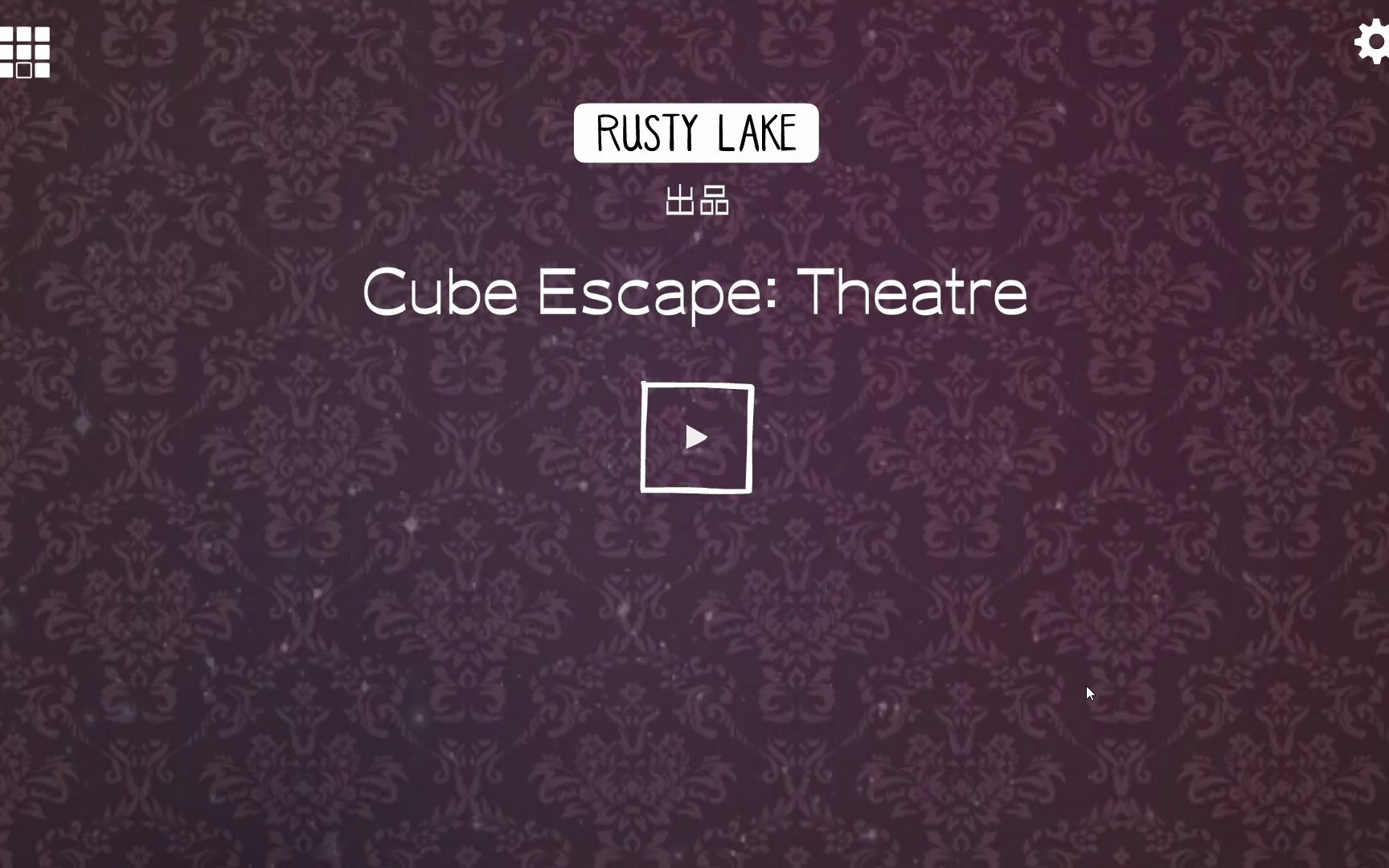 [图]【绣湖系列解谜10】逃离方块：剧院 Cube Escape：Theatre