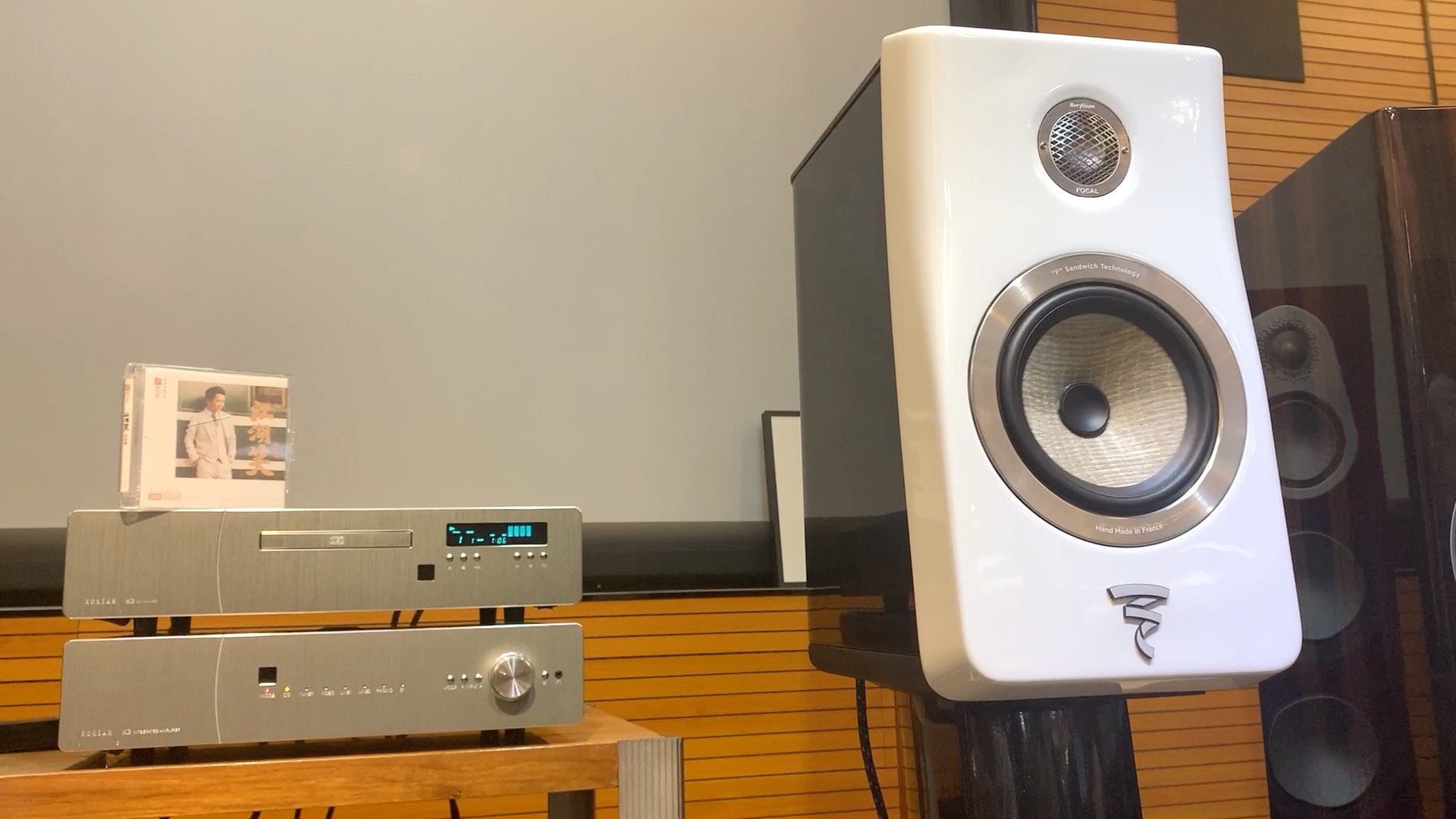 汕头六辉音响《四》法国focal劲浪kanta n1 英国roksan乐圣k3功放