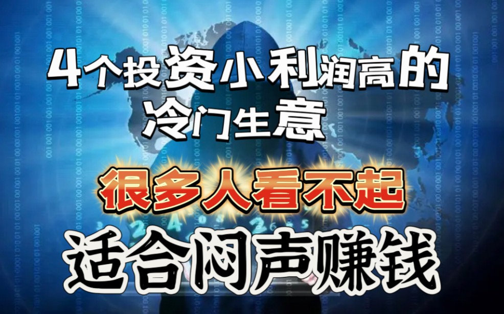 有什么投资小见效快的生意(有什么投资小见效快的生意赚钱)