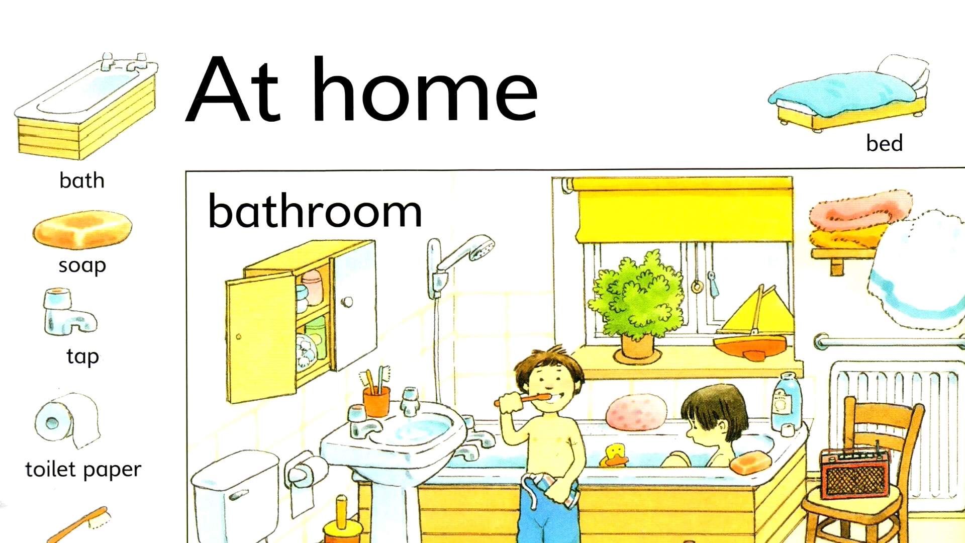 [图]少儿英语词汇:At home