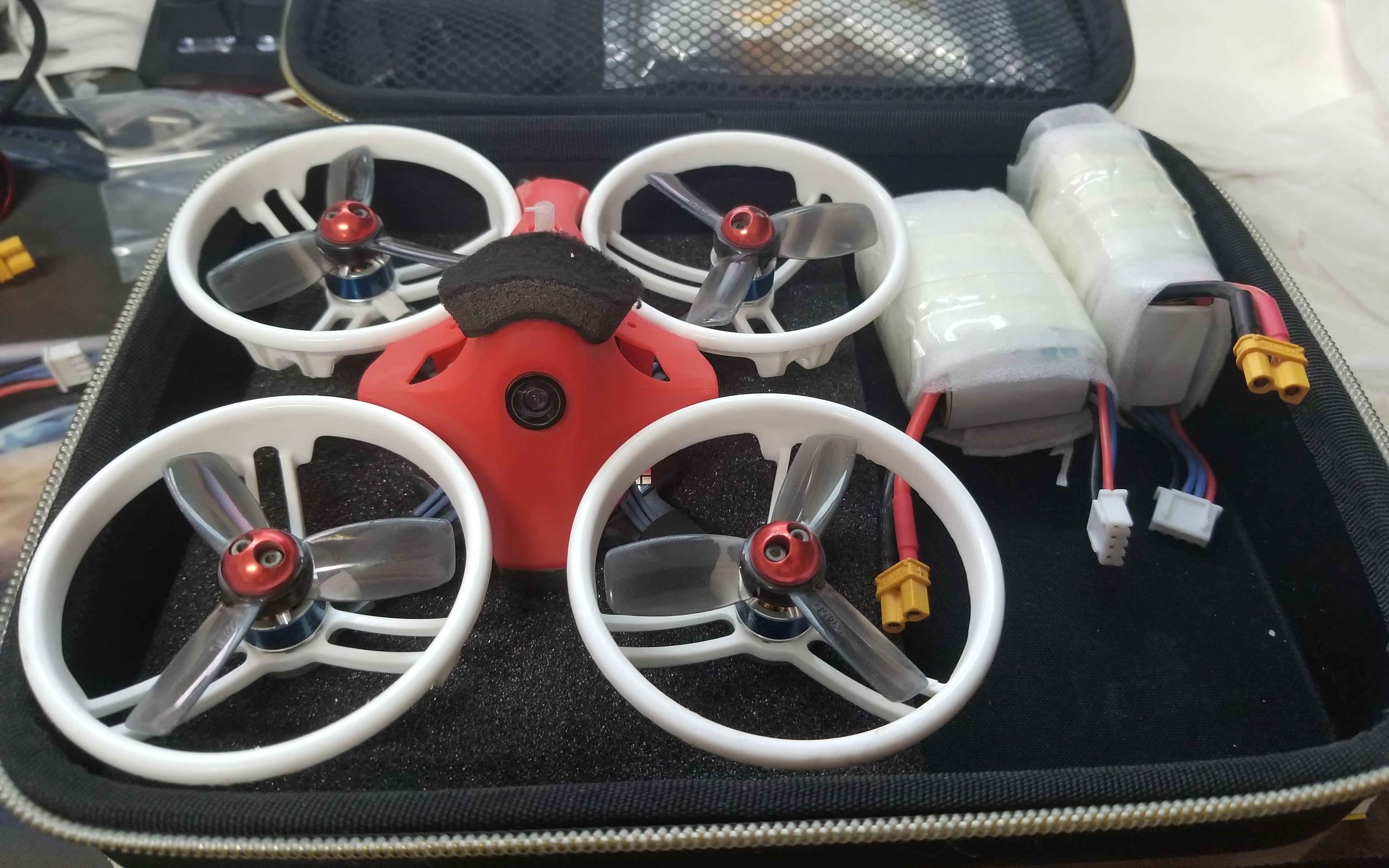 【水人母】穿越机,练了2个月的模拟器,终于上真机飞了手动模式_哔哩