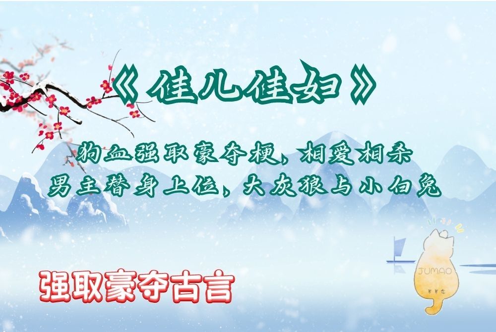 「强取豪夺古言」《佳儿佳妇》by旅者的斗篷:狗血强取豪夺梗,相爱相杀,男主替身上位,大灰狼与小白兔哔哩哔哩bilibili