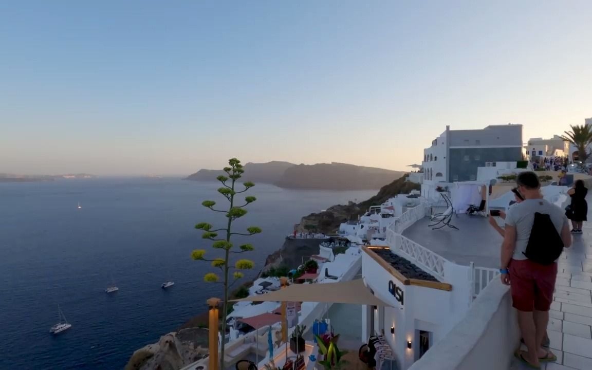 [图]【希腊探索】伊亚｜圣托里尼｜Oia｜ Santorini ｜Evening Sunset Walk 2021