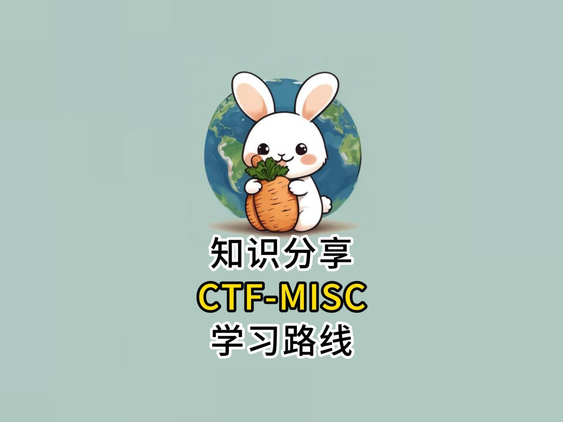 知识分享CTFMISC学习路线哔哩哔哩bilibili