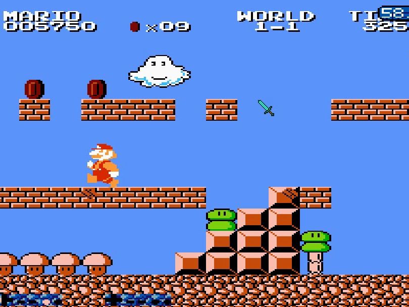 超级马力欧兄弟2日版(失落的关卡)-第一大关