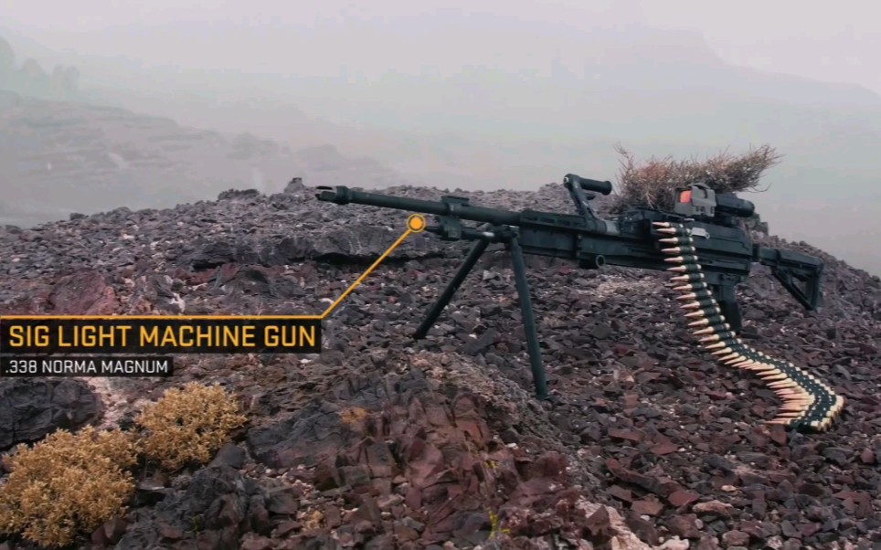 西格绍尔mg338通用机枪宣传片