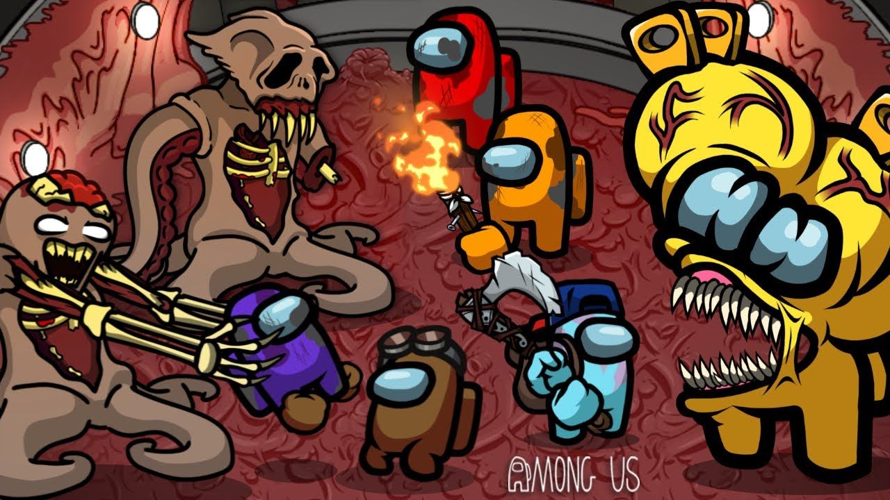 【among us】新船员&boss,第142集-内鬼动画