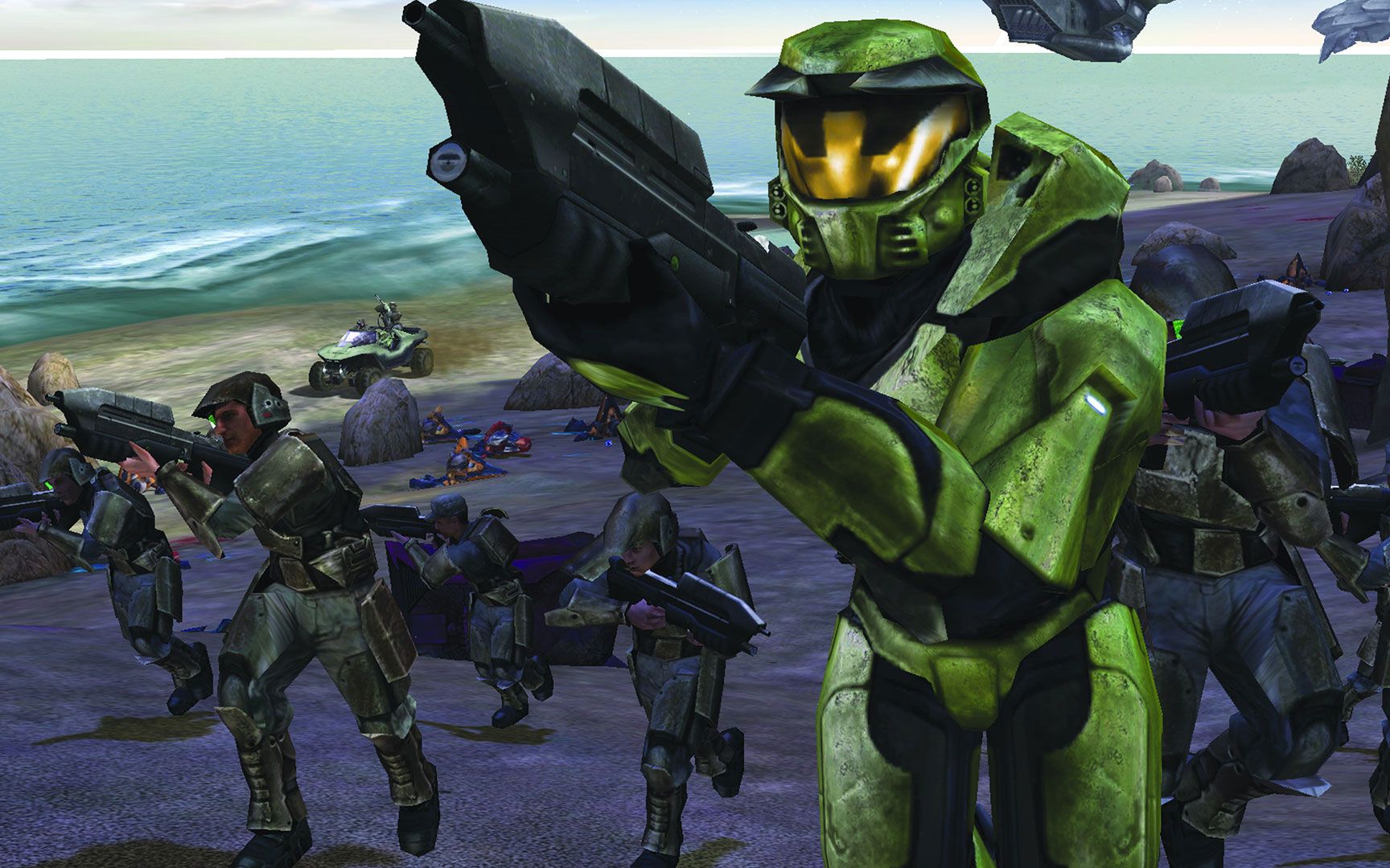 一段传奇的开始!高清修复·《光环:战斗进化》 2000年e3 9分钟预告