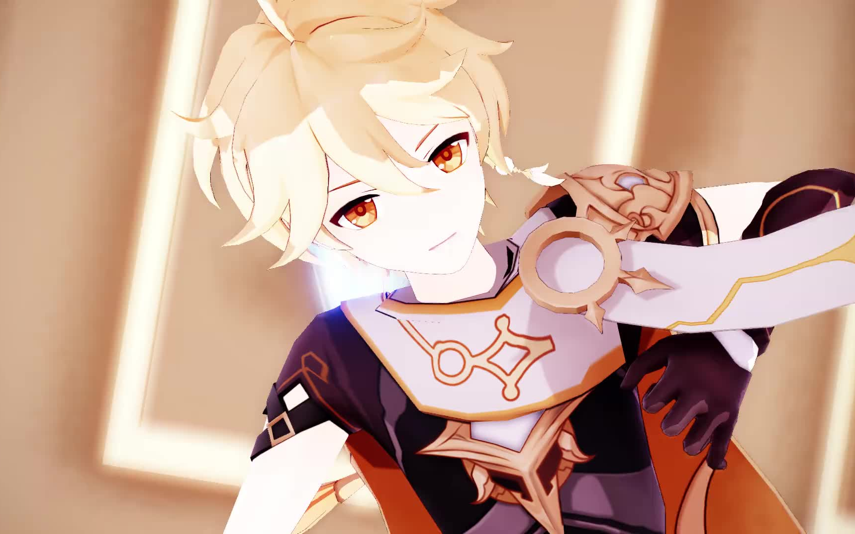 【原神mmd/空】屋顶着火