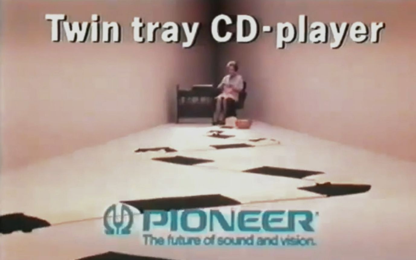 1990年先锋(Pioneer)2碟CD播放机 PDT303 电视广告 CM 30s哔哩哔哩bilibili