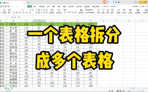 Download Video: 一个汇总表格如何拆分成多个表格呢