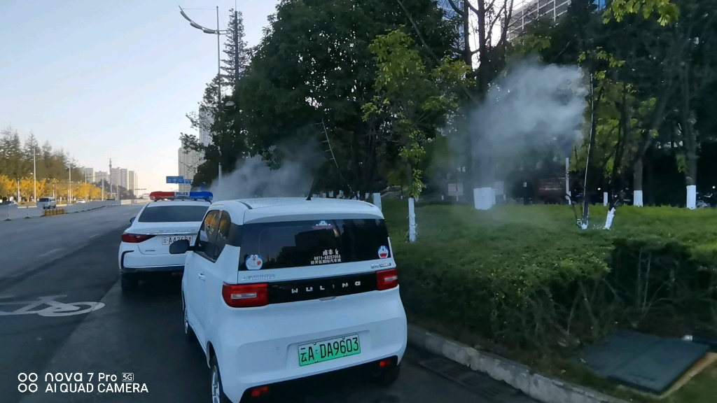 道路喷雾降尘雾化系统