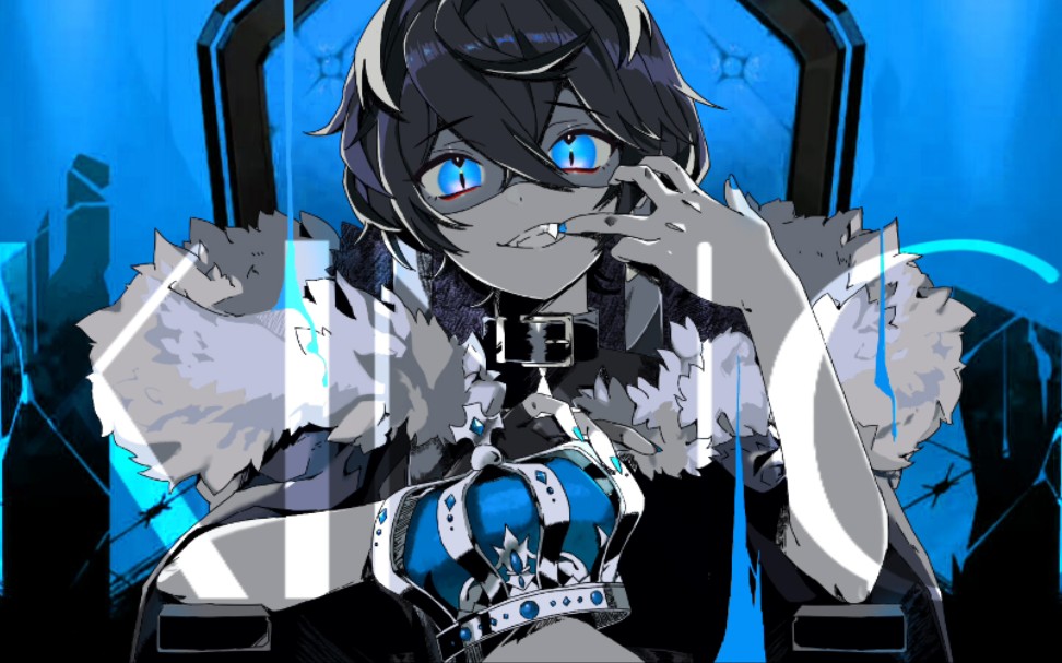 【手描手书/htf幸木镇】【splendid】king【kanaria】_哔哩哔哩_bili