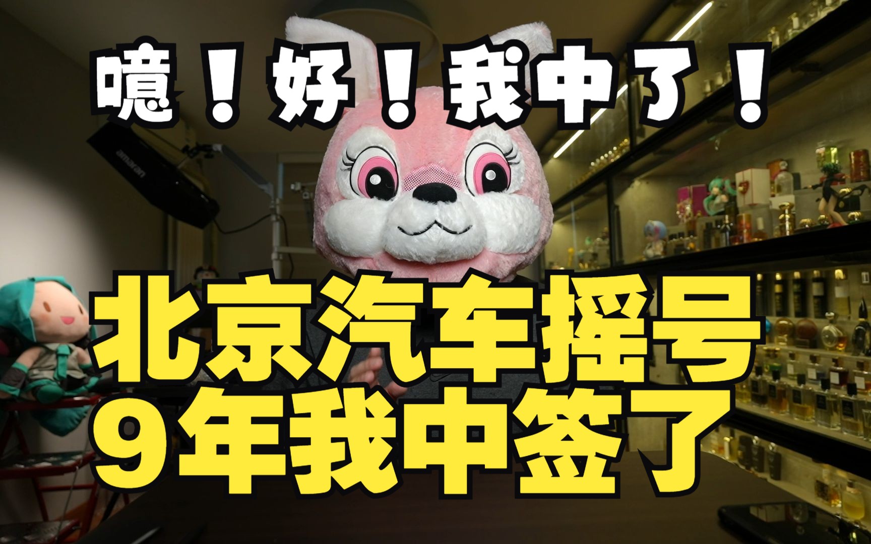 9年!我中签了!噫!我中了!北京汽车摇号到底有多难?哔哩哔哩bilibili