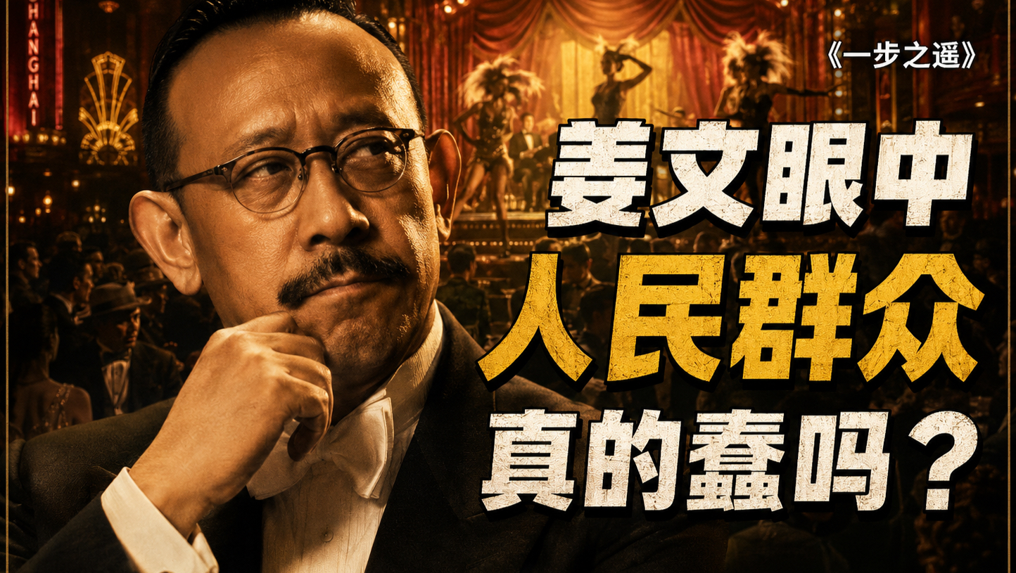 姜文眼里的乌合之众？人民群众真的蠢吗？一步之遥电影外的观众们