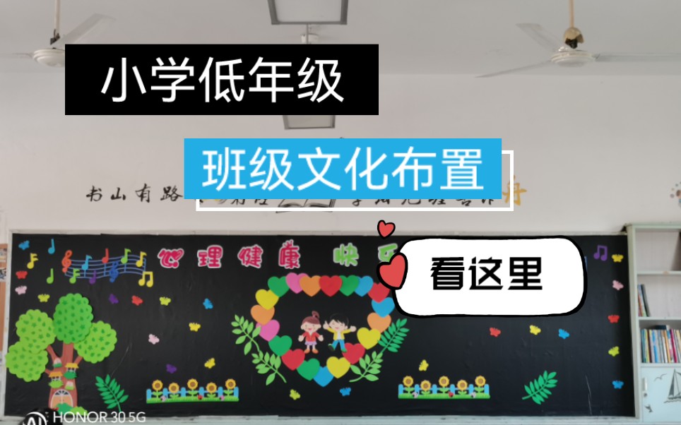 小学低年级|班级文化布置|看这里哔哩哔哩bilibili